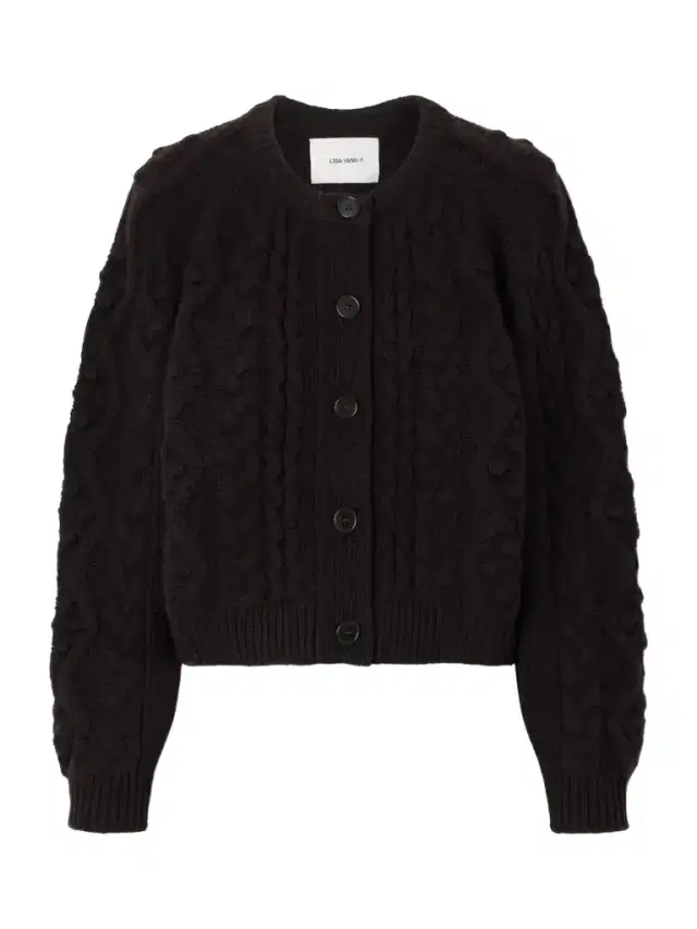 Winroe Cable-knit Cashmere Cardigan Winroe Cable-knit Cashmere Cardigan