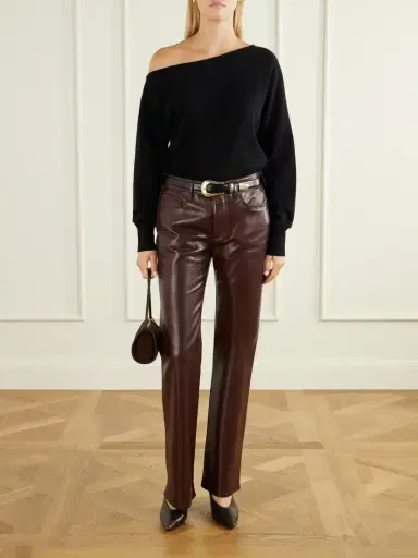 Citizens of Humanity Genova Leather-blend Straight-leg Pants | Thumbnail 2 Citizens of Humanity Genova Leather-blend Straight-leg Pants | Thumbnail 2