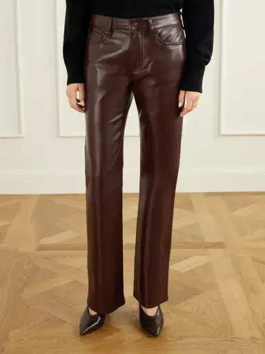 Citizens of Humanity Genova Leather-blend Straight-leg Pants | Thumbnail 3 Citizens of Humanity Genova Leather-blend Straight-leg Pants | Thumbnail 3