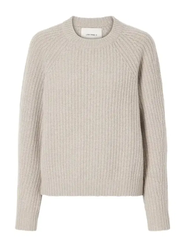 Lisa Yang Miki Ribbed Cashmere Sweater