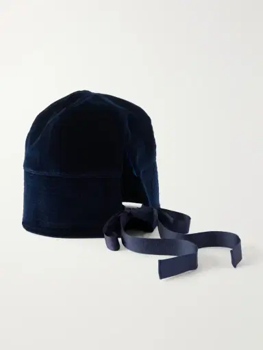 Les Vacances D’Irina Cotton-velvet Sailor Hat | Thumbnail 3