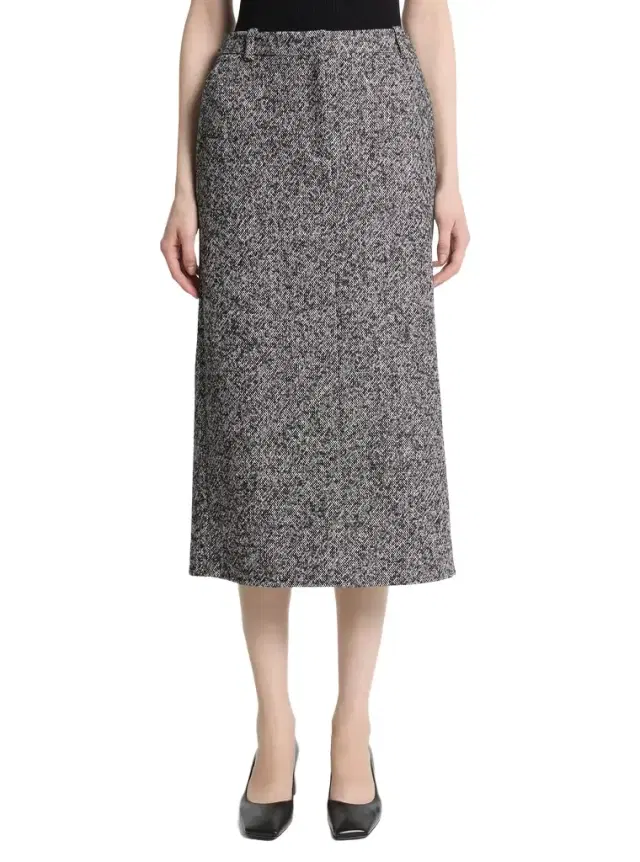 Michael Kors Collection Tweed Trouser Skirt in Black