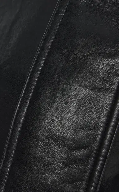 AGOLDE Kembra Leather Top | Thumbnail 7
