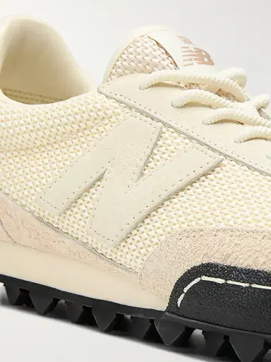 New Balance + Aimé Leon Dore Gator Suede and Woven Recycled Nylon Sneakers | Thumbnail 3 New Balance + Aimé Leon Dore Gator Suede and Woven Recycled Nylon Sneakers | Thumbnail 3