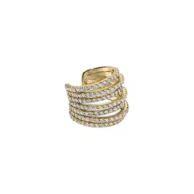 Stephanie Gottlieb Astrid Pave Multi Row Ear Cuff | Thumbnail 1 Stephanie Gottlieb Astrid Pave Multi Row Ear Cuff | Thumbnail 1