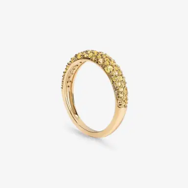 Stephanie Gottlieb Madison Yellow Sapphire Stack Ring | Thumbnail 2