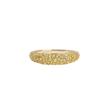 Stephanie Gottlieb Madison Yellow Sapphire Stack Ring | Thumbnail 1