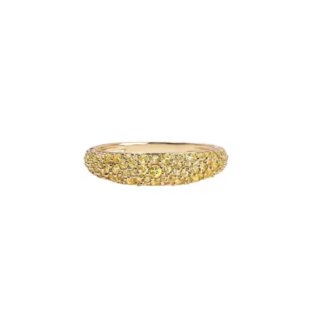 Stephanie Gottlieb Madison Yellow Sapphire Stack Ring