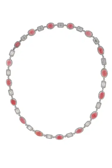 SABOO FINE JEWELS Conch Pearl Diamond Necklace | Thumbnail 1 SABOO FINE JEWELS Conch Pearl Diamond Necklace | Thumbnail 1