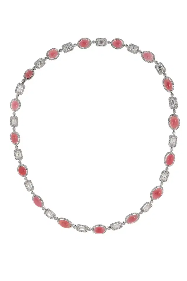 Conch Pearl Diamond Necklace Conch Pearl Diamond Necklace