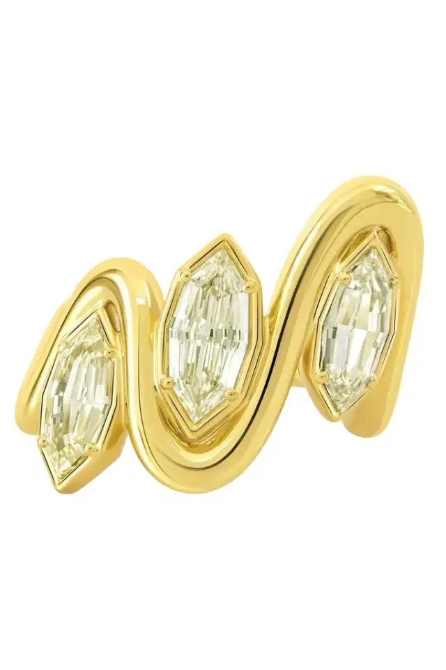 SUTRA Diamond Three Wave Ring
