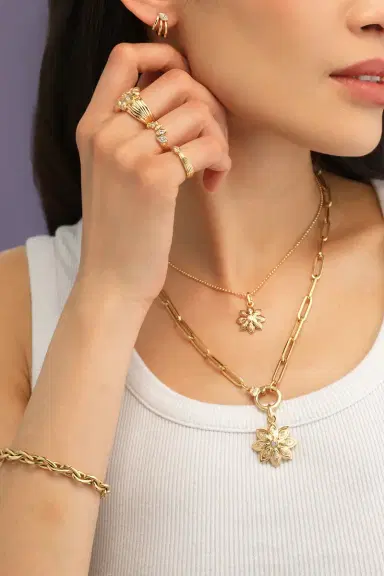 Sorellina Diamond Flower Bloom Pendant | Thumbnail 2 Sorellina Diamond Flower Bloom Pendant | Thumbnail 2