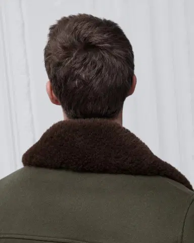 Dior Peacoat with Removable Collar | Thumbnail 3 Dior Peacoat with Removable Collar | Thumbnail 3