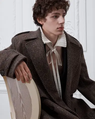 Dior Belted Coat | Thumbnail 2
