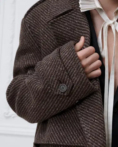 Dior Belted Coat | Thumbnail 5