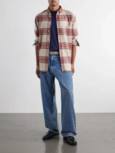 Portuguese Flannel Sabela Checked Cotton-Flannel Shirt - Men | Thumbnail 2 Portuguese Flannel Sabela Checked Cotton-Flannel Shirt - Men | Thumbnail 2