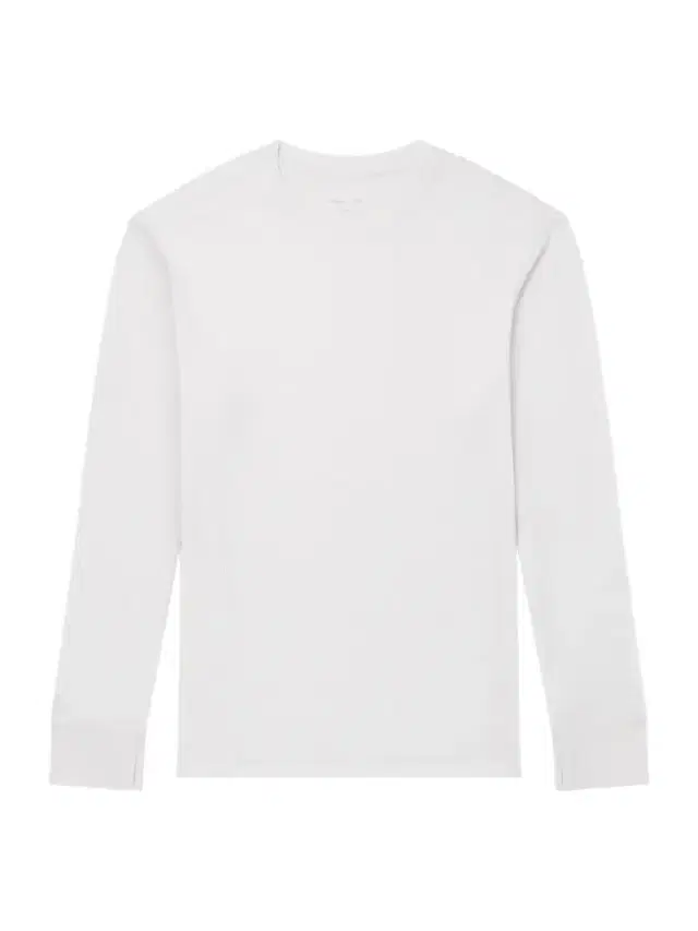 Literary Sport Weldon Waffle-Knit Wool T-Shirt - Men