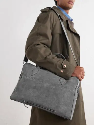 Métier Closer suede briefcase - Men | Thumbnail 3