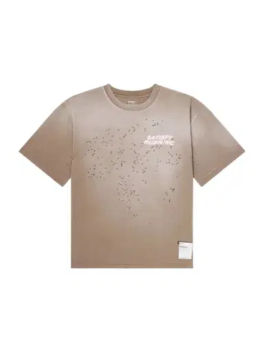 Satisfy Logo-Print Distressed MothTech™ Cotton-Jersey T-Shirt - Men | Thumbnail 1 Satisfy Logo-Print Distressed MothTech™ Cotton-Jersey T-Shirt - Men | Thumbnail 1