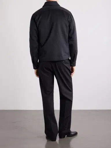 De Petrillo Wool and Cashmere-Blend Felt Bomber Jacket - Men | Thumbnail 4 De Petrillo Wool and Cashmere-Blend Felt Bomber Jacket - Men | Thumbnail 4