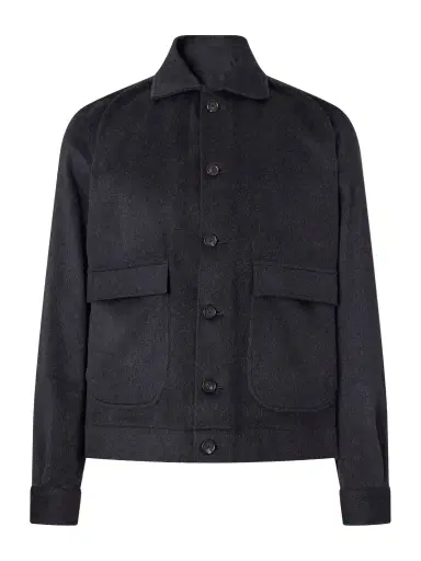 De Petrillo Wool and Cashmere-Blend Felt Bomber Jacket - Men | Thumbnail 1 De Petrillo Wool and Cashmere-Blend Felt Bomber Jacket - Men | Thumbnail 1