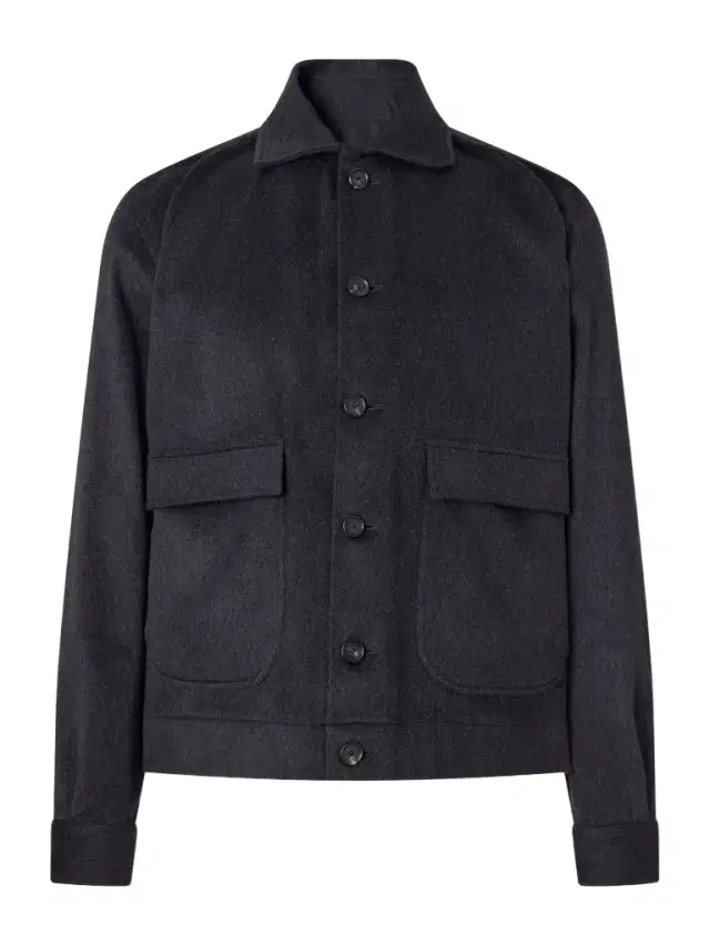 De Petrillo Wool and Cashmere-Blend Felt Bomber Jacket - Men