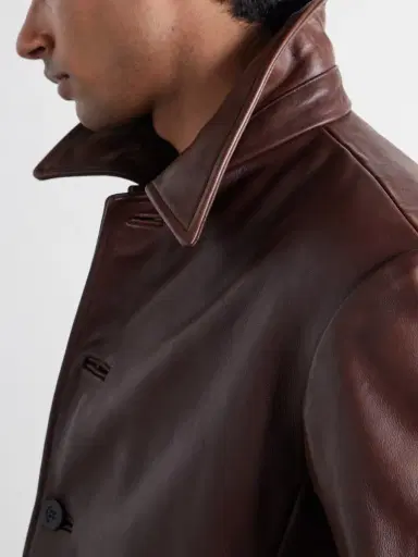 Studio Nicholson Leather Jacket - Men | Thumbnail 5 Studio Nicholson Leather Jacket - Men | Thumbnail 5