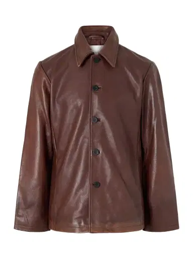 Studio Nicholson Leather Jacket - Men | Thumbnail 1 Studio Nicholson Leather Jacket - Men | Thumbnail 1
