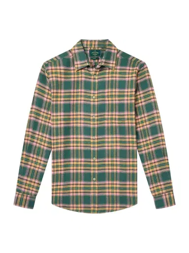 Portuguese Flannel Olivara Checked Cotton-Flannel Shirt - Men | Thumbnail 1 Portuguese Flannel Olivara Checked Cotton-Flannel Shirt - Men | Thumbnail 1