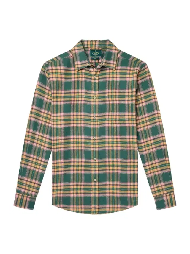 Portuguese Flannel Olivara Checked Cotton-Flannel Shirt - Men