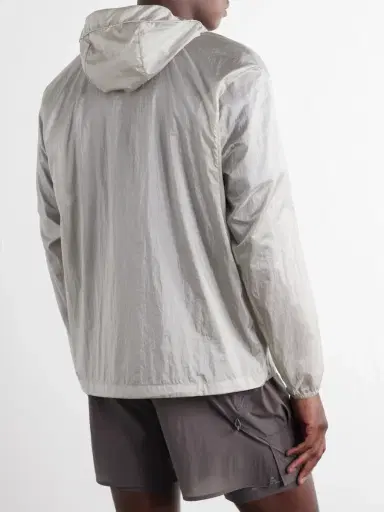 Satisfy Logo-Appliquéd Rippy™ Ripstop-Panelled Pertex® Diamond Fuse Hooded Jacket - Men | Thumbnail 4