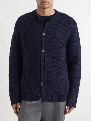 Valentino Garavani Wool and Cashmere-Blend Cardigan - Men | Thumbnail 3 Valentino Garavani Wool and Cashmere-Blend Cardigan - Men | Thumbnail 3