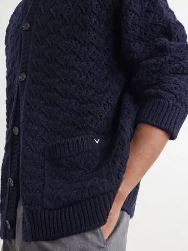 Valentino Garavani Wool and Cashmere-Blend Cardigan - Men | Thumbnail 5 Valentino Garavani Wool and Cashmere-Blend Cardigan - Men | Thumbnail 5