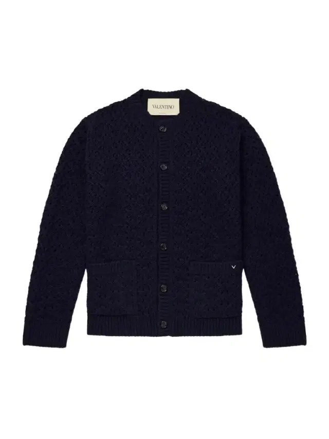 Valentino Garavani Wool and Cashmere-Blend Cardigan - Men