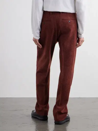 Portuguese Flannel Terroir Straight-Leg Pleated Wool-Twill Trousers - Men | Thumbnail 4 Portuguese Flannel Terroir Straight-Leg Pleated Wool-Twill Trousers - Men | Thumbnail 4