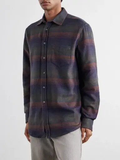 Portuguese Flannel Old Pine Checked Cotton-Flannel Shirt - Men | Thumbnail 3 Portuguese Flannel Old Pine Checked Cotton-Flannel Shirt - Men | Thumbnail 3