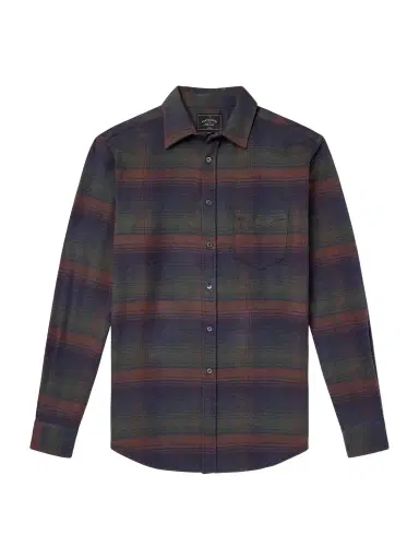 Portuguese Flannel Old Pine Checked Cotton-Flannel Shirt - Men | Thumbnail 1 Portuguese Flannel Old Pine Checked Cotton-Flannel Shirt - Men | Thumbnail 1