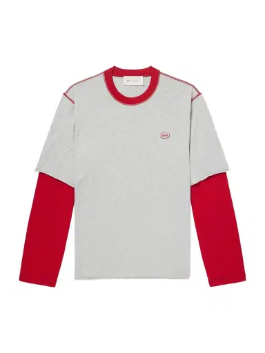 AMI PARIS Logo-Appliqued Cotton-Jersey T-Shirt - Men | Thumbnail 1