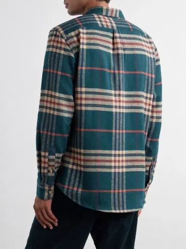 Portuguese Flannel Cervo Checked Cotton-Flannel Shirt - Men | Thumbnail 4