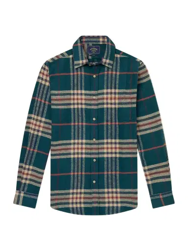 Portuguese Flannel Cervo Checked Cotton-Flannel Shirt - Men | Thumbnail 1
