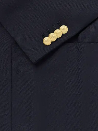 De Petrillo Vesuvio Double-Breasted Wool-Twill Suit Jacket - Men | Thumbnail 6