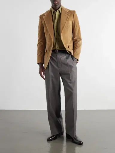 Husbands Cotton-Velvet Blazer - Men | Thumbnail 2 Husbands Cotton-Velvet Blazer - Men | Thumbnail 2