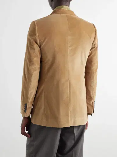 Husbands Cotton-Velvet Blazer - Men | Thumbnail 4 Husbands Cotton-Velvet Blazer - Men | Thumbnail 4