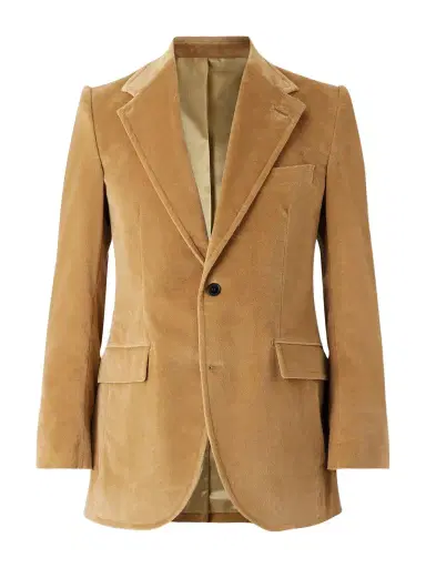 Husbands Cotton-Velvet Blazer - Men | Thumbnail 1 Husbands Cotton-Velvet Blazer - Men | Thumbnail 1