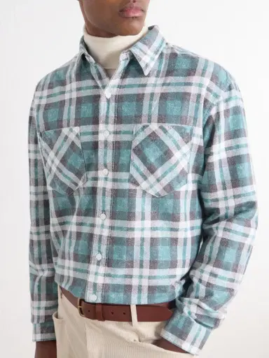 Polo Ralph Lauren Checked Cotton-Flannel Shirt - Men | Thumbnail 5