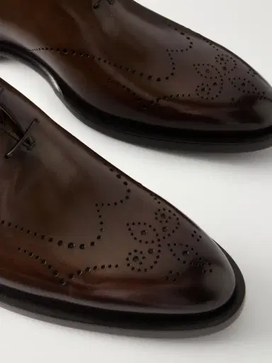 Berluti Alessandro Ajoure Leather Oxford Shoes - Men | Thumbnail 5 Berluti Alessandro Ajoure Leather Oxford Shoes - Men | Thumbnail 5