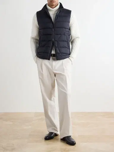 HERNO Ecoage Quilted Padded Down Gilet - Men | Thumbnail 2 HERNO Ecoage Quilted Padded Down Gilet - Men | Thumbnail 2