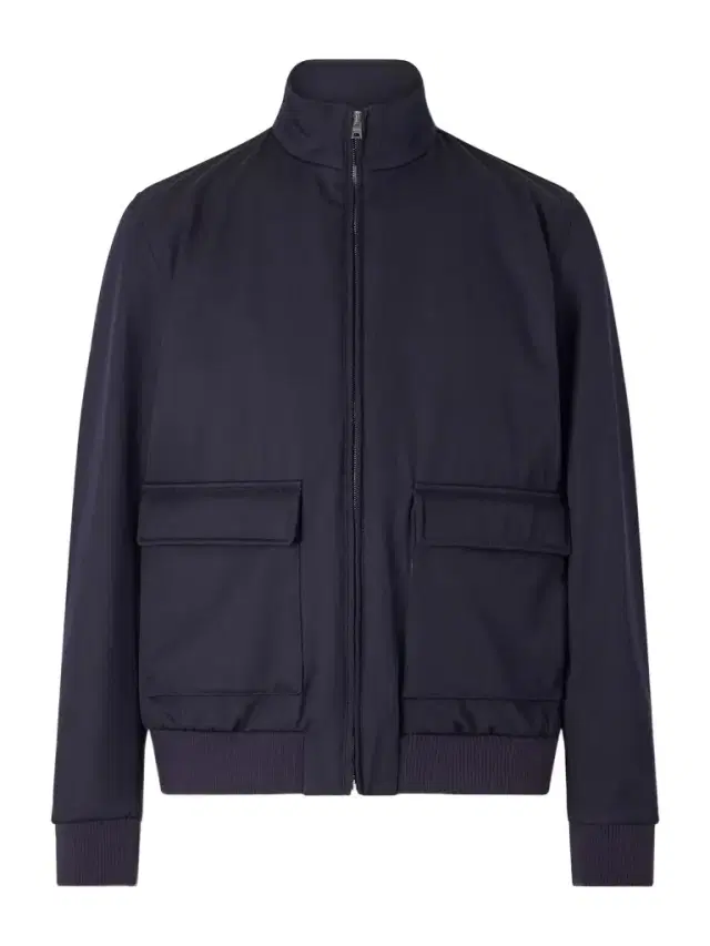 HERNO Virgin Wool-Twill Bomber Jacket - Men