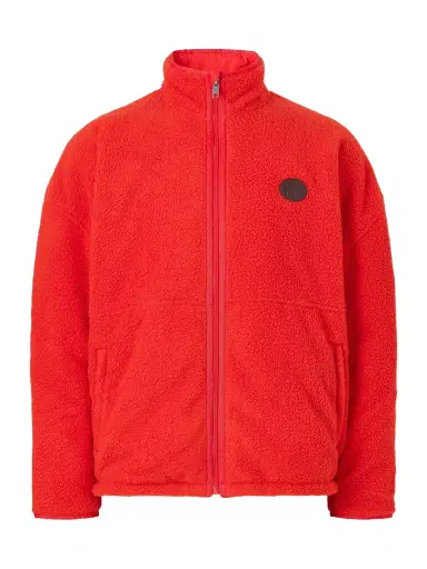 Willy Chavarria Logo-Appliquéd Fleece Jacket - Men | Thumbnail 1 Willy Chavarria Logo-Appliquéd Fleece Jacket - Men | Thumbnail 1