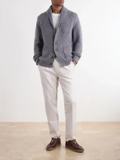 ELEVENTY Wool-Blend Cardigan - Men | Thumbnail 2
